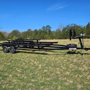 Tritoon Trailer - Heavy Duty Tandem Axle