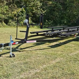 Tritoon Trailer - Tandem Axle