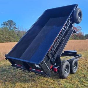 6x12 Dump Trailer - 2 Axles - 5.2k lbs.