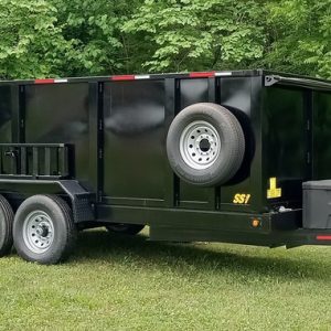 7x14 Dump Trailer - 2 Axles - 7k lbs.