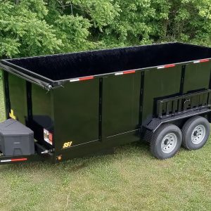 7x16 Dump Trailer - 2 Axles - 7k lbs.